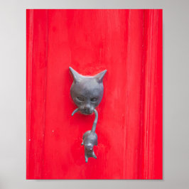 🐈 Mamma Katt Knack, Knack! ❤️ Poster