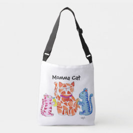 Mamma Katt och Kullingar Axelväska