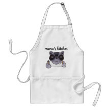 Mamma Kitchen Cute Tecknad Raccoon