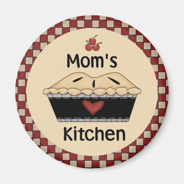 Mamma Kitchen Fridge Magnet (Framsidan)