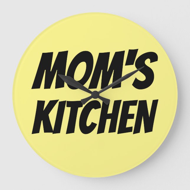 MAMMA KITCHEN WALL CLOCKS STOR KLOCKA (Framsida)
