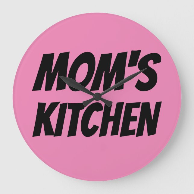 MAMMA KITCHEN WALL CLOCKS STOR KLOCKA (Framsida)