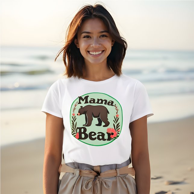 Mamma - Klassisk och Mysigt design T Shirt (Mama Bear - Classic and Cozy Design T-Shirt. Celebrate Motherhood Everyday.)