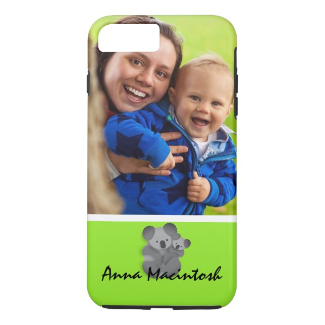 Mamma Koala & Baby Case-Mate iPhone Skal (Baksida)