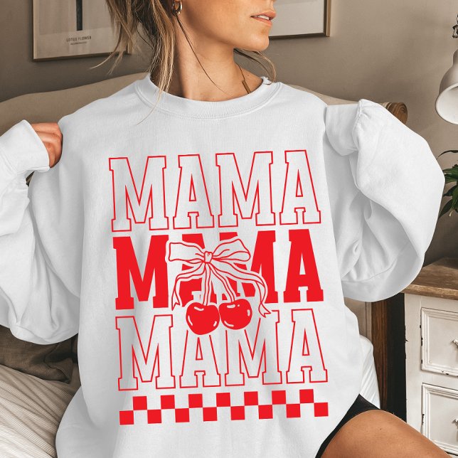 Mamma Körsbär Coquette Mors dag T Shirt (Skapare uppladdad)