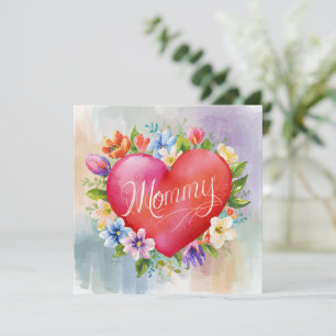 Mamma-kort Julkort