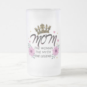 Mamma Kvinnan Myten Legenden Frostat Ölglas