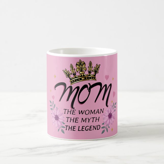 Mamma Kvinnan Myten Legenden Kaffemugg (Center)