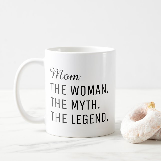 Mamma Kvinnan Myten Legenden, Mors Dag Cof Kaffemugg (Med munk)