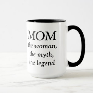 Mamma kvinnan, mythen, legendmuggen mugg