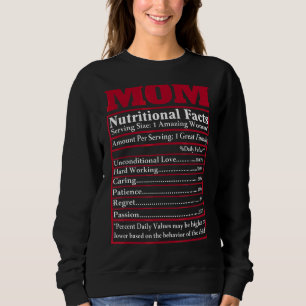 Mamma: Kvinnoutritionen Cute Cute Mors dag, kvinno T Shirt
