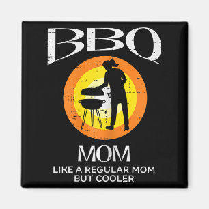 Mamma Kylare Grillning av kött Grillning Mors dag Magnet