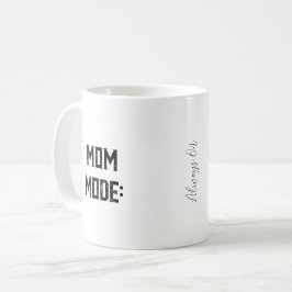 Mamma-läge: Alltid på | Anpassningsbar Photo Mors Kaffemugg