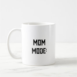 Mamma-läge: Alltid på | Anpassningsbar Photo Mors Kaffemugg