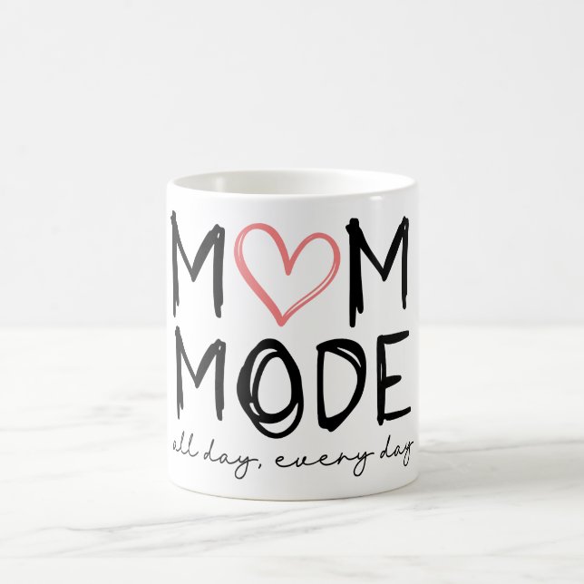 Mamma-läge Hela Dagen  Kaffemugg (Center)