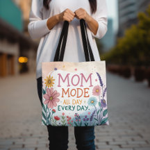 Mamma-läge hela dagen varje Blommigt, Mors dag-gåv