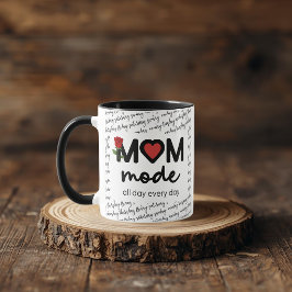Mamma-läge Hela Dagen Varje Dag-Mugg Mugg