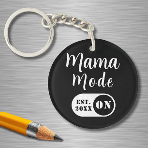Mamma-läge PÅ, År Est , Svart Custom Mamma