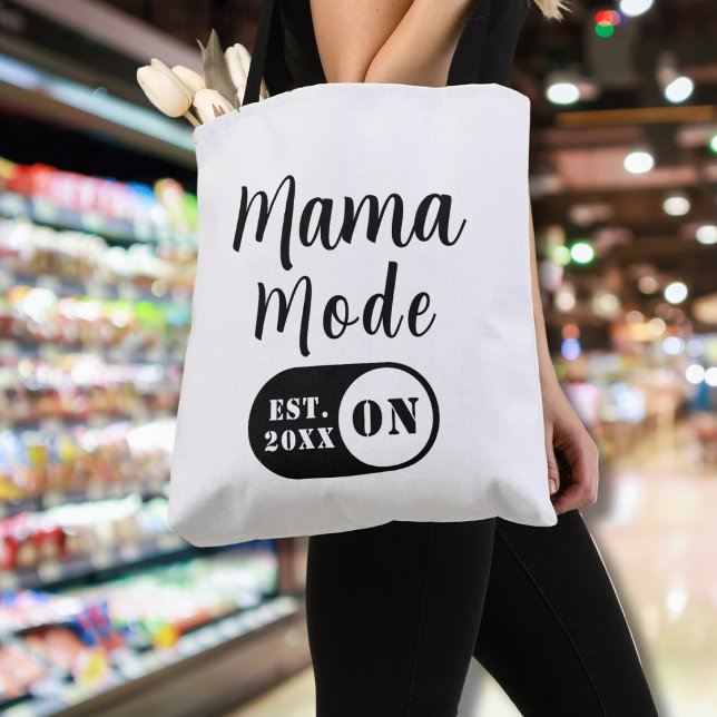 Mamma-läge PÅ, Årsmodell Specialbeställd Mamma Tygkasse (Skapare uppladdad)