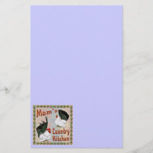 Mamma Land Kitchen Brevpapper