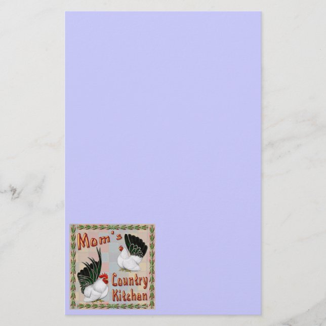 Mamma Land Kitchen Brevpapper (Framsida)