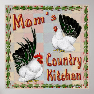 Mamma Land Kitchen Poster