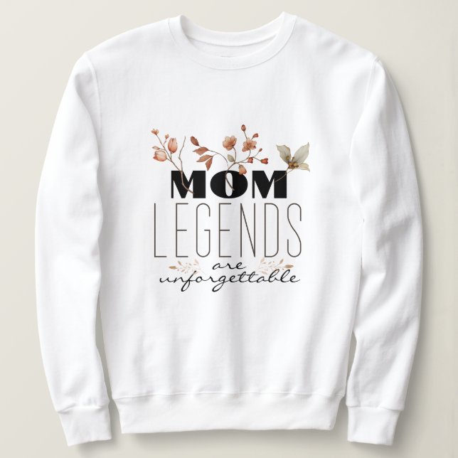 Mamma-leenden är en oförglömlig modern mor dag t shirt (Design framsida)