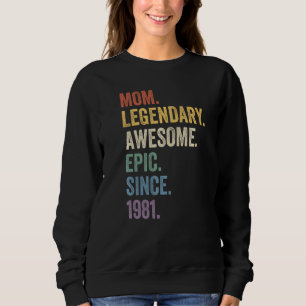 Mamma Legendary Fantastisk Epic sedan 1981 Vintage T Shirt