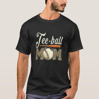 Mamma Leopard 28 i Teeball boll Mamma 28 T Shirt