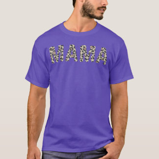 Mamma Leopard Gepardtryck vintage T Shirt
