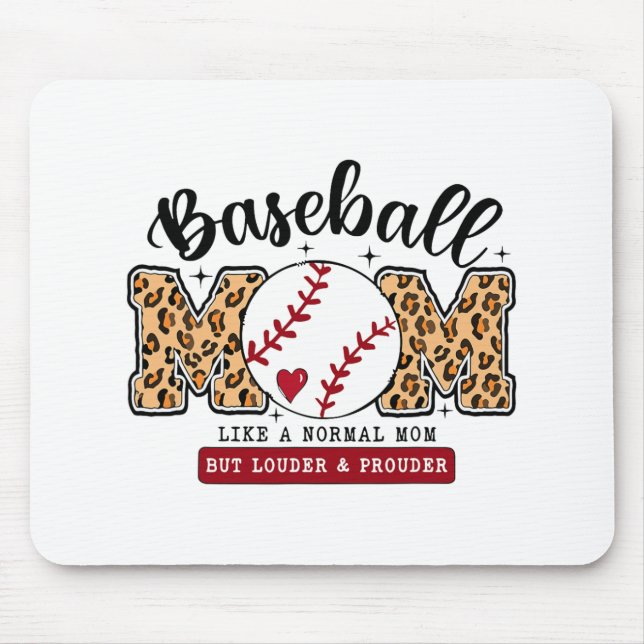 Mamma Leopard Loud&amp; Proud Baseball Mamma Mor Musmatta (Framsidan)