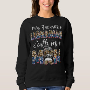 Mamma Leopard Messy Bun MOT T Shirt