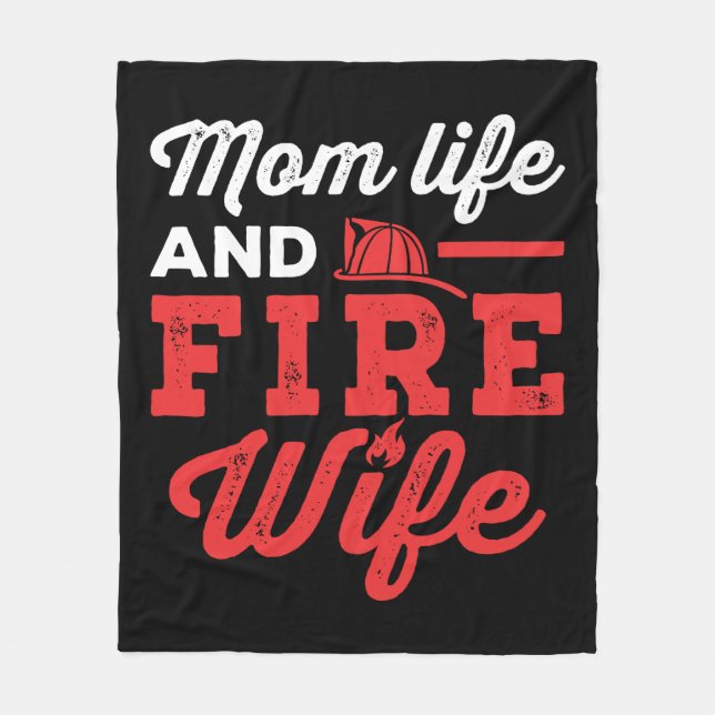 Mamma Life and Fire Makfe Fleecefilt (Framsidan)