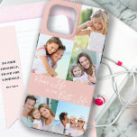 Mamma Life är bästa Rosan för fotopersikor med liv<br><div class="desc">Anpassningsbar 5-foto iphone case som skrivits med Mamma Life är det bästa livet (redigerbart för Morsa, Mamma, mamma, Mamma etc.). Designen innehåller en personlig, figursättning runt, fotokollage med 5 av bilder som du föredrar, som visas som 1 lodrät porträtt och 4 kvadratinstagram. Rosan har en persikobakgrund med handskriven skripttypografi i...</div>