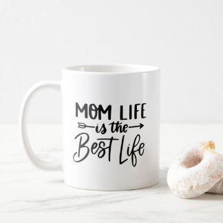 Mamma Life är det bästa livet - den berömda Moders Kaffemugg