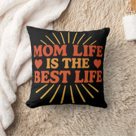 Mamma Life är det bästa livet Kudde