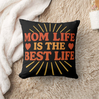 Mamma Life är det bästa livet Kudde