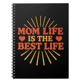 Mamma Life är det bästa livet - Mors dag Anteckningsbok