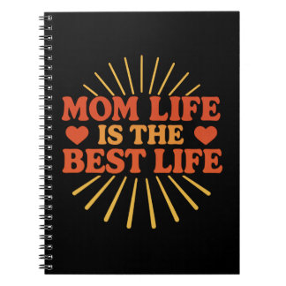 Mamma Life är det bästa livet - Mors dag Anteckningsbok