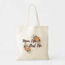 Mamma Life Best Life Blommigt