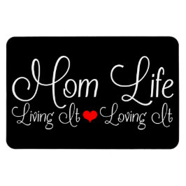 Mamma Life Black Magnet