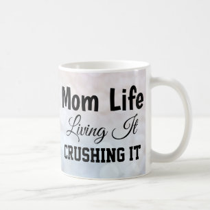 Mamma Life Bokeh Sparkles Mugg