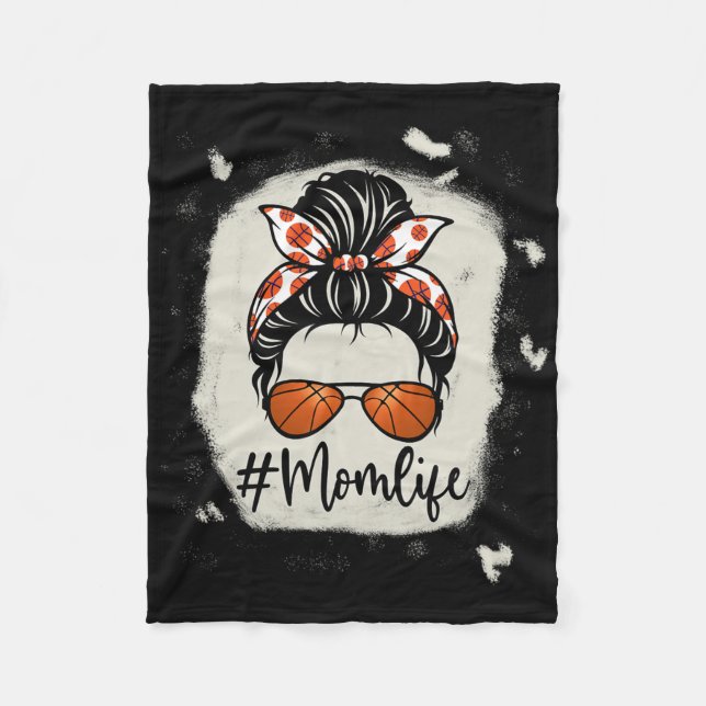 Mamma Life Bysketbyll Bleached Bysketbyll Mor Fleecefilt (Framsidan)