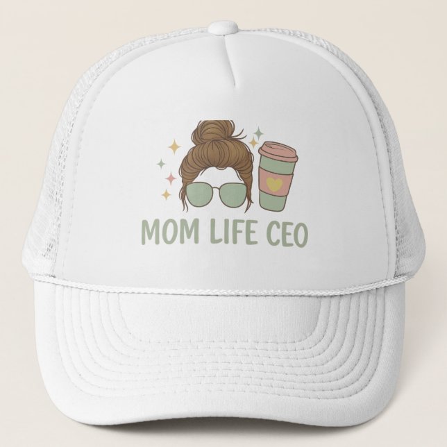 Mamma Life CEO Truckerkeps (Framsida)