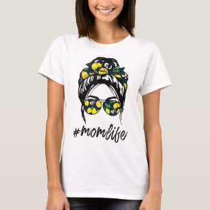Mamma Life for women gult lemon Sunglasses & Banda T Shirt