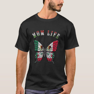 Mamma Life Funny Butterfly Mexikanska Mor Dag Cinc T Shirt