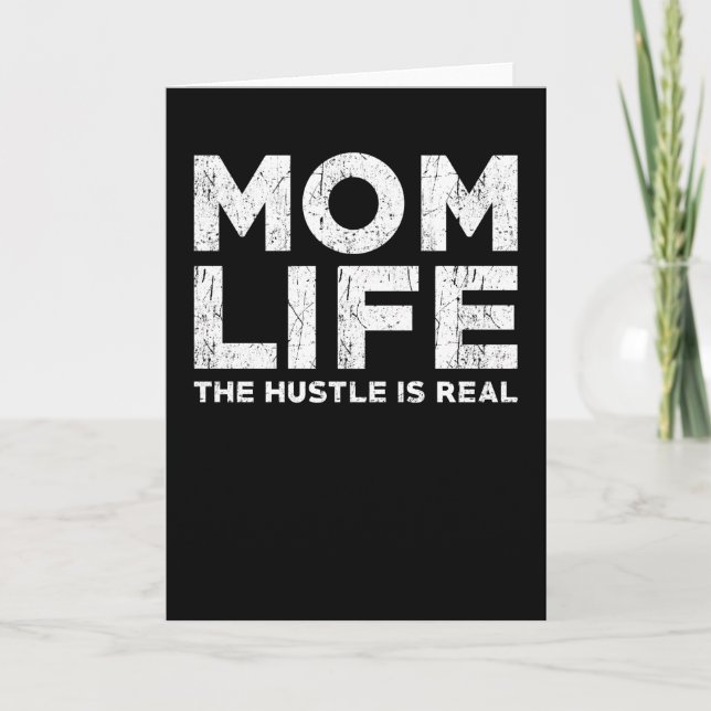 Mamma Life Funny Sayed Mamma Kort (Framsida)