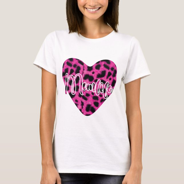 Mamma Life - Mors dag T Shirt (Framsida)