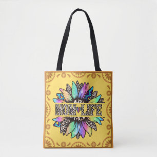 Mamma Life Multi-Färg Tote Bag Tygkasse