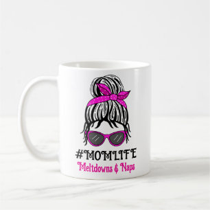 Mamma Life Nedgångar och kranar Kaffemugg